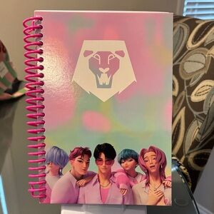 K-Pop Demon Hunters Saja Boys journal Spiral Notebook - bundle and save